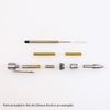 Legacy Woodturning, Jam Session Pen Kit - Chrome, 3 Pack