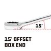 Powerbuilt Alltrade 640489 19mm Long Pattern Combination Wrench,Silver
