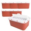 1 Gallon Sharps Container, Syringe Needle Disposal Container, 5/Box