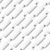 Mrs Hinch Customisable DIY Refillable 500ml PET Plastic Lotion Pump Bottle - Silver/White