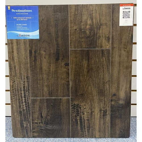 Lawson Destination Collection Laminate Flooring Planks (DC2081 LONDON)