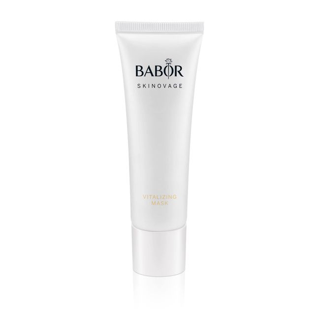 BABOR SKINOVAGE Vitalizing Mask für müde und fahle Haut, Feuchtigkeitsspendende Gesichtsmaske mit Vitamin C, Vegane Formel, 50 ml