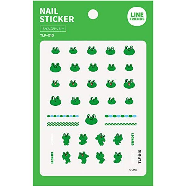 Tok | LINEFRIENDS Nail Stickers tlf – 010 