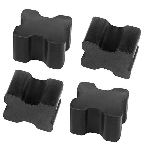 Heavy Duty Rubber Front Coil Spring Booster Kit, Rubber Coil Spacers, 1.5" Thick Pack of 4