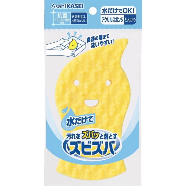 旭化成ホームプロダクツ(Asahi-kasei) ズビズバ アクリルスポンジ とんがり