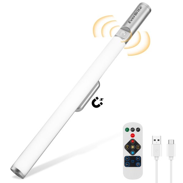 EverBrite Under Cabinet Lighting Remote Control Motion Sensor Rechargeable Light