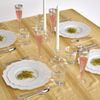 Silver Spoons Party Disposable 40 PC Set Dinner Side Plates | Heavyweight Pla...