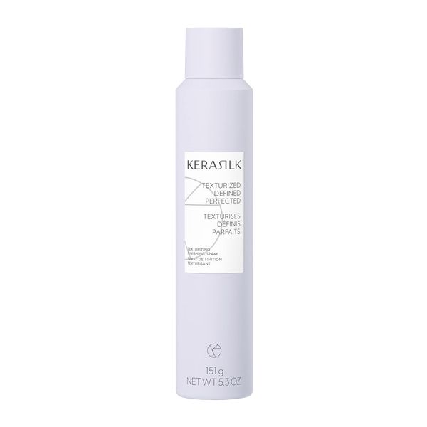 KERASILK Texturizing Finishing Spray | Flexible Hold | Creates Natural Texture, Volume & Body | Anti Humidity Effect | With Heat Protection | 200ml