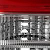 AKKON - Fits 2010-2013 Toyota 4Runner Limited / SR5 [Halogen Type] Chrome Red Tail Light Driver Left Side Replacement