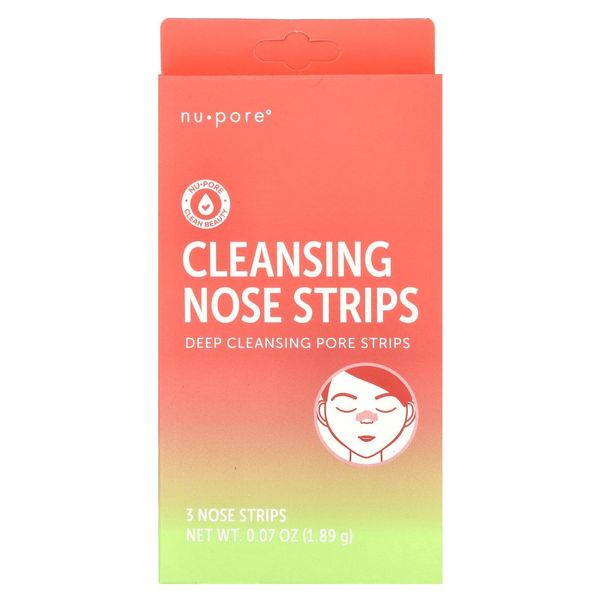 Cleansing Nose Strips, 3 Nose Strips, 0.07 oz (1.89 g)