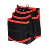 KH Takesonashii Three-tier Waist Bag, Black/Red