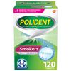 Polident Smokers Denture Cleanser Tablets - 120 Count (Pack of 1)