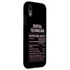 Dental Technician Funny Facts Case for iPhone XR