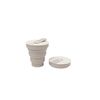 Hunu Foldable Tumbler, 12 oz, Gray, Tall Size