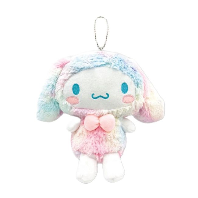 San-X 63201344 Hatayama Shoji Sanrio Big Pouch, Rainbow, Cinnamoroll, Total Length 9.1 inches (23 cm)