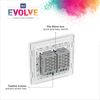BG Electrical Evolve Double Touch Dimmer Switch, 2-Way
