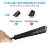 Newding 12V for Braun Shaver Charger Cable Series 5, 3, 9, 7, 1 Beard Trimmer and Epilator Silk-Epil 9, 7, 5, Wet&Dry Electric Razor Charging Cable UK Plug for 5544, 3040S, 5409, 7220, 5377