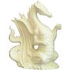 Fire Dragon 9" x 7" Ceramic Bisque, Ready to Paint