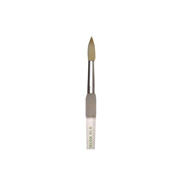 Royal Soft-Grip Series SG1325 Bristle Round (Size 10)