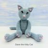 Kitty Cat Crochet Kit - Cute Crochet Cat Toy Pattern Amigurumi