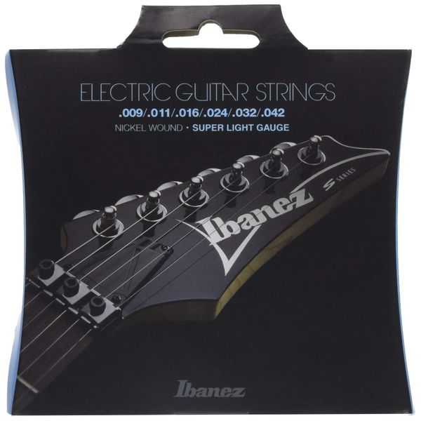 Ibanez Electric Guitar Strings Nickel Wound .009 .011 .016 .024 .032 .042