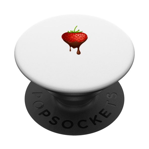Strawberry Dipped in Chocolate PopSockets Adhesive PopGrip