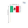 Mexico Flag Mexican Small Toothpick Mini Stick Flags Decorations (100 pcs)