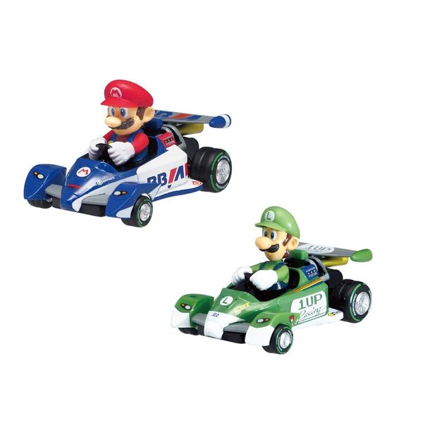 Mario Kart Mario Circuit Pull Back Mario & Luigi