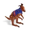 Inflatable Kangaroo | Brown and Blue | Pack of 1