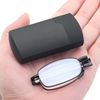 Fsread Folding Reading Glasses Compact Small Portable Blue Light Blocking Reader Spring Hinge Black 2 Pair +2.5