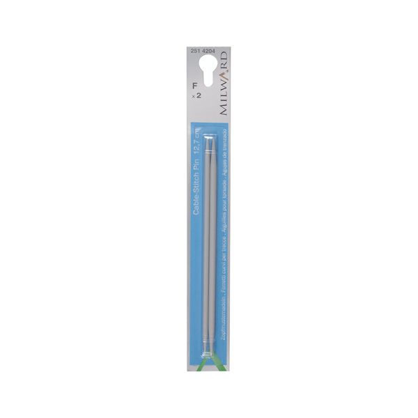 Straight Cable Stitch Pins, 2 Pieces