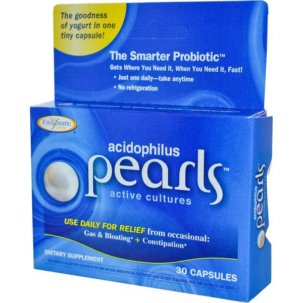 Probiotic Pearls Acidophilus30 Sfgenzymatic Th