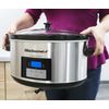 Digital Programmable Slow Cooker 8.5Qt – Ideal for Large Meals Stews Dips