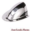 Seachoice Stainless Steel Clam Shell Vent Ventilator Cable Wire Hole Cover (L)