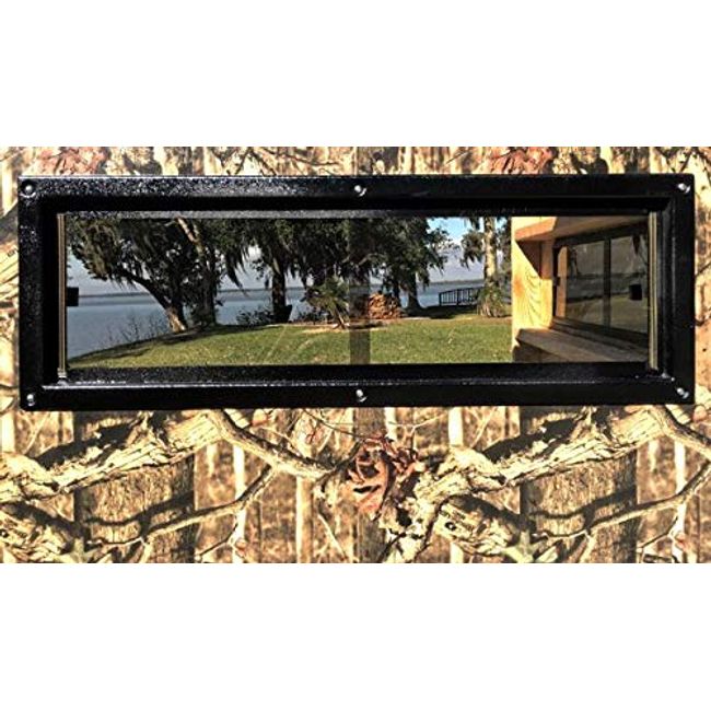 Elusive Wildlife MAXXED Outdoors Horizontal Slider Deer Blind Window (34" x 10", Clear)