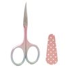 Eyebrow Scissors Curved Beauty Scissors Nail Scissors for Women, Cute Facial Trimming Scissors Nose Hair Scissors for Men