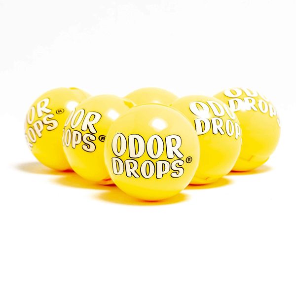 [Lock Laces] Odor Drops Shoe Odor Drops for Sneakers, Gym Bags, and Lockers (Clean Citrus)