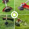 5 Pack String Trimmer Line Compatible with Ego String Trimmer 0.095" 70FT Weed Eater String Pre-Cut Dual Color Fast-Positioning Triangular Twisted Trimmer Line Universal Fit Weed Wacker String