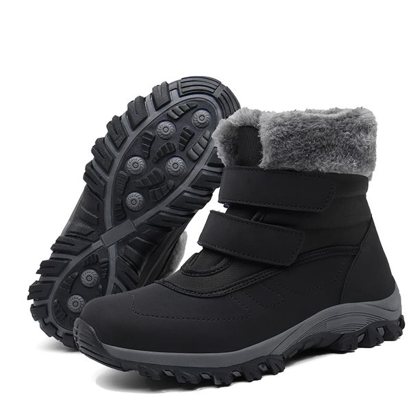 Maxome Women's Snow Boots, Short Boots, Winter Boots, Warm, Snow Shoes, Fleece Lined, Winter Shoes, Ultra Lightweight, Cold Weather Boots, Waterproof, Non-Slip, Casual, Outdoor Shoes, For Work or