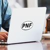 CafePress PNF Sticker Oval Car Bumper Sticker