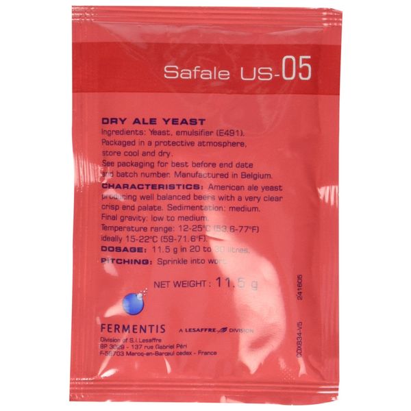 Safale US-05 (11.5 grams)