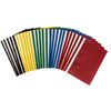 A4 Report Files Assorted Colours Clear View Presentation Folders - Pack 25