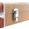 Electric Guitar Hard Case, Rectangle Wooden Hard-Shell Protective Carrying Case
