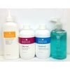 Cnd Shellac 4pcs set - Cuticle away 6oz+ Cool Blue+ ScrubFresh+ Offly Fast 8oz