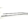 Sunlite Polo Saddle Rail, 24", Chrome Plated