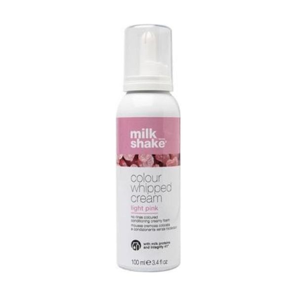 Milk_shake Whipped Cream Durulanmayan Renkli Bakım Köpüğü Light Pink ( Açık Pembe ) 100 Ml