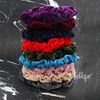 Black Jumbo Velvet Scrunchy