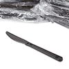 Individually Wrapped Heavy Weight Utensil (200, Black Knife)
