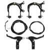 Sunlite MX Side Pull Brake Set, 69-96mm Reach, Black