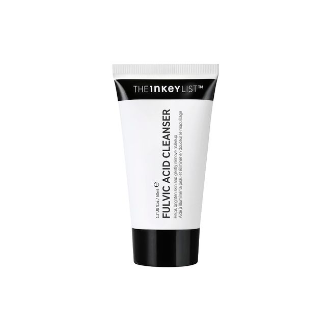 The INKEY List Fulvic Acid Brightening Cleanser, hellt die Haut auf und entfernt sanft Make-up 50 ml